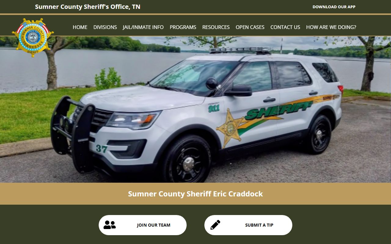 Hendersonville 72 hour booking Sumner County Sheriff resources